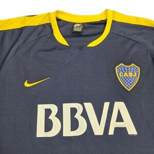 Nike Boca Juniors Jersey 2015 2016 Home Soccer Soze 2-M‎ Citroen Longsleeve BBVA